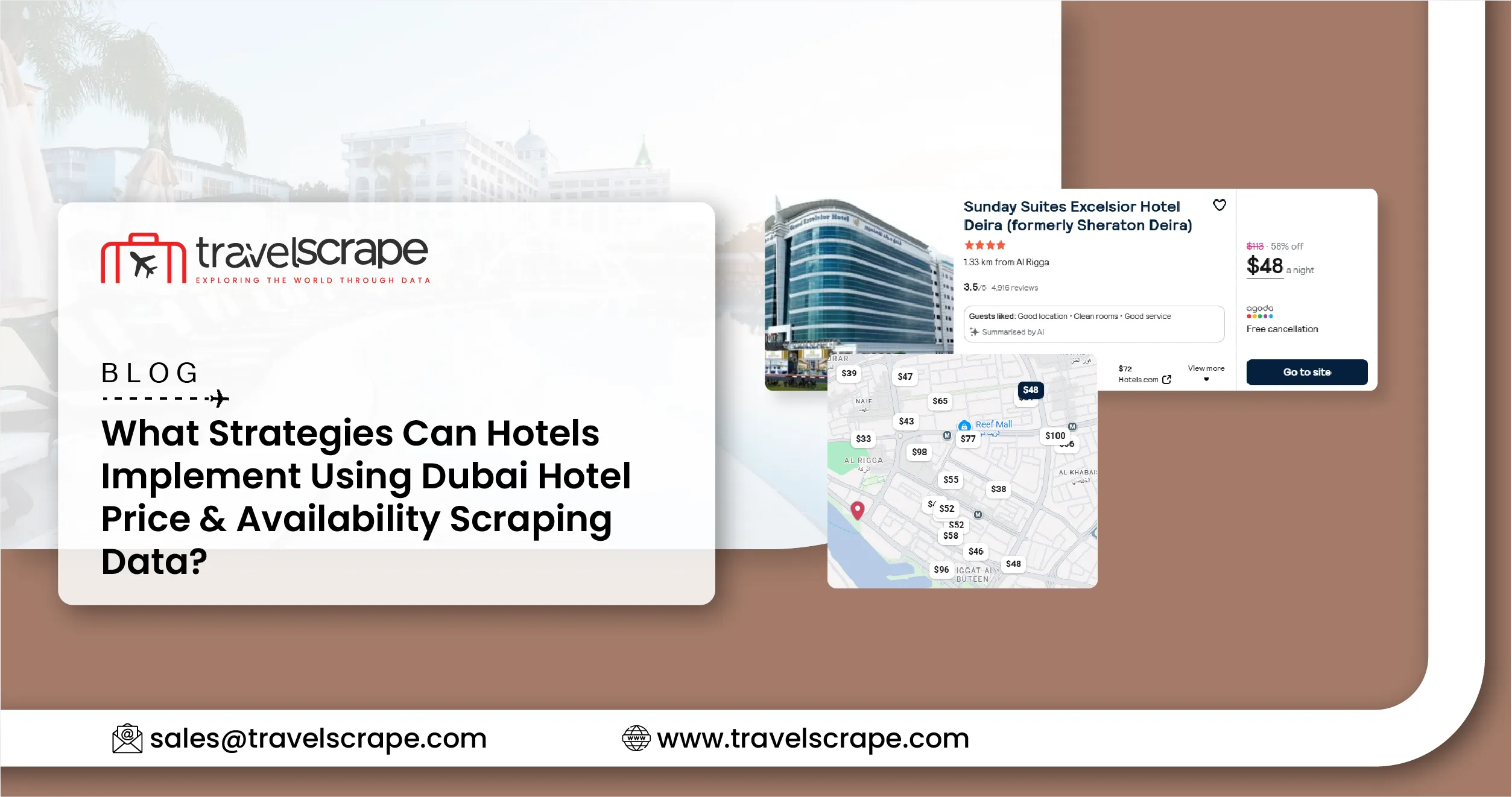 Stratiegies Used with Dubai Hotel Price & Availability Scraping